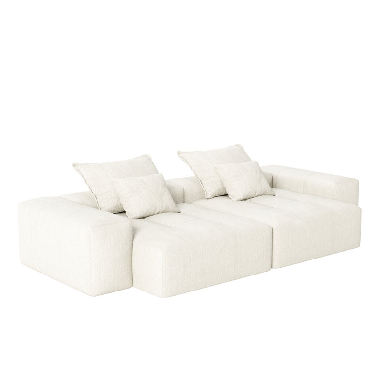 Canapé modulaire surdimensionné Modern, Beige