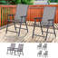 Ensemble de 2 chaises de patio pliantes