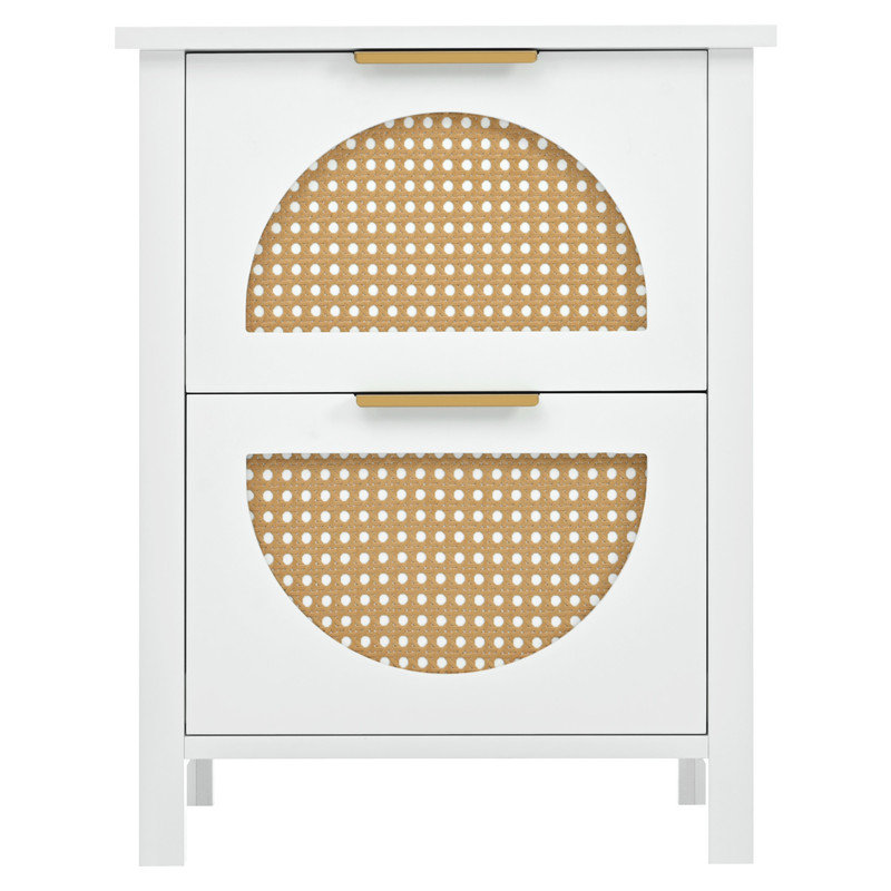 Aurelya 44 cm W Bedside Table