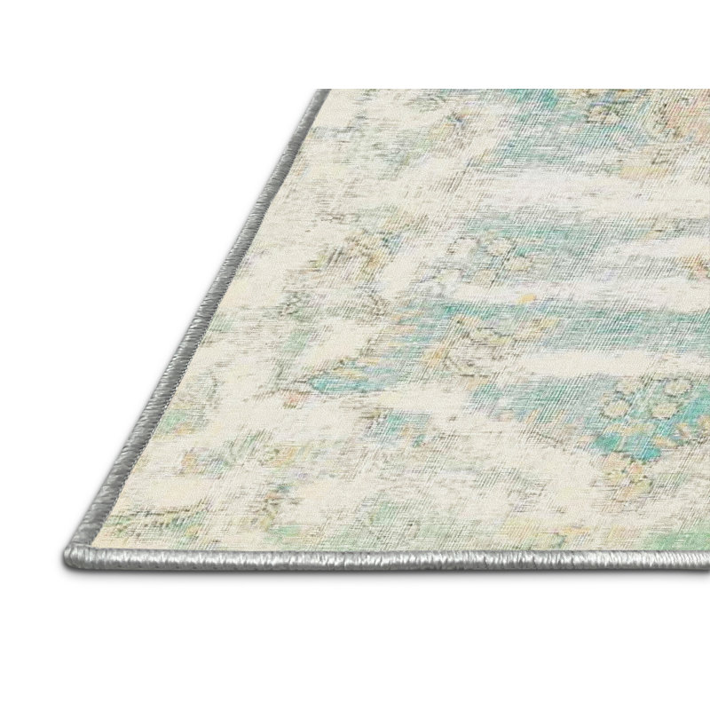 Tapis traditionnel 100% lavable à la machine 4311, Rectangle 8 pi x 10 pi