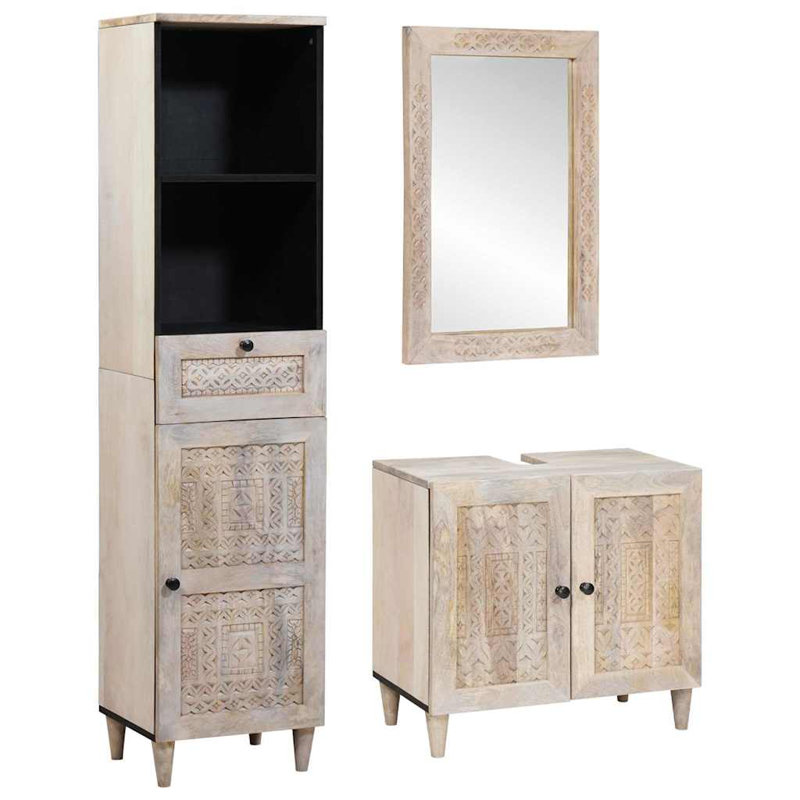 Bathroom Storage, Silver