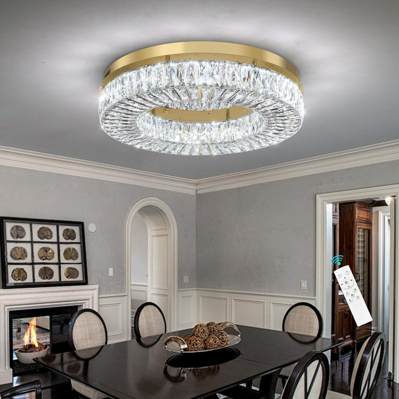 Luminaire d'intérieur à DEL, Doré