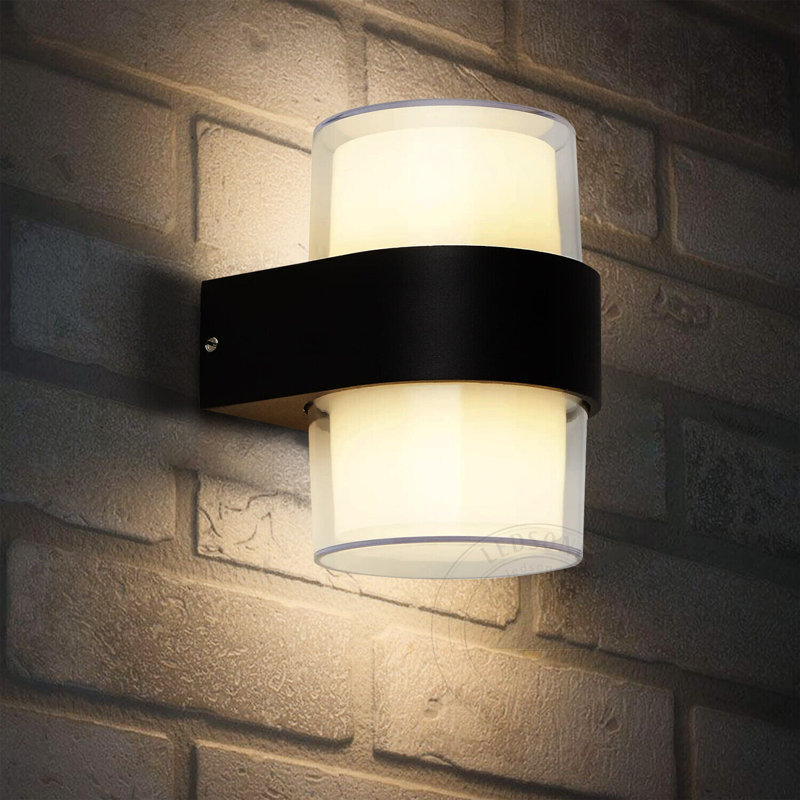 Mirjeta 13cm H Integrated LED Outdoor Flush Mount