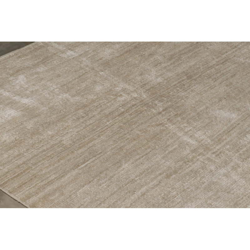 Textural Hand Knotted Area Rug
