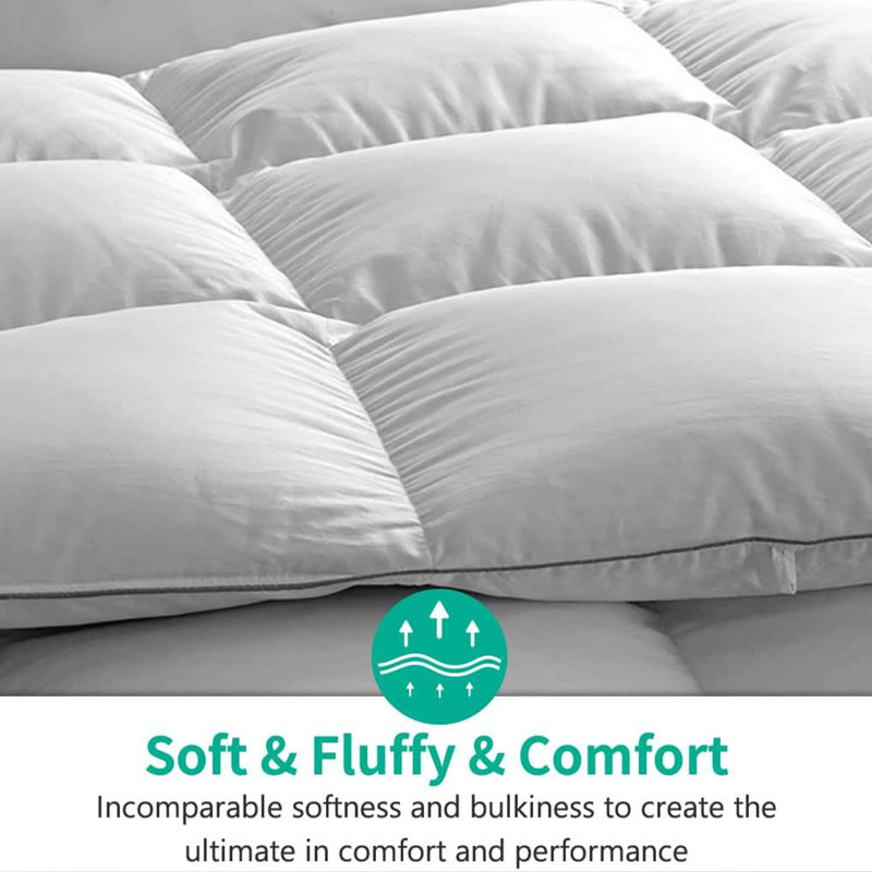 Comforter, California King Duvet Insert, White