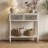 31.5" W 2-Drawer Carved Console Table