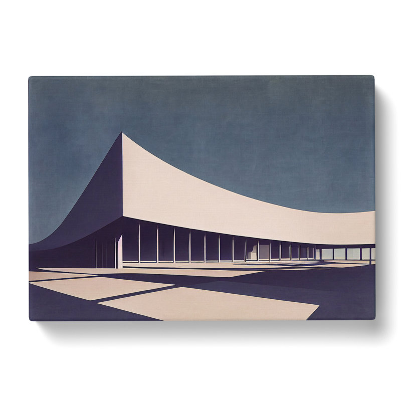 Modern Building Architecture Vol.2 - Wrapped Canvas, 50cm H x 76cm W x 3cm D