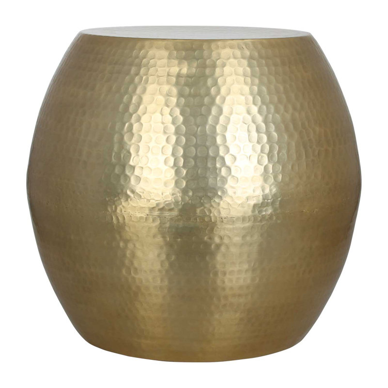 Hizer Block Coffee Table, Gold