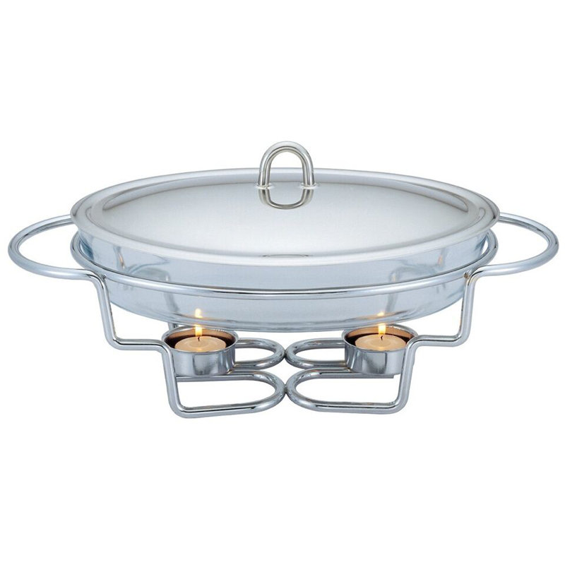 Berlinger Haus 3.17006L Non-Stick Stainless Steel & Glass Oval Tagine