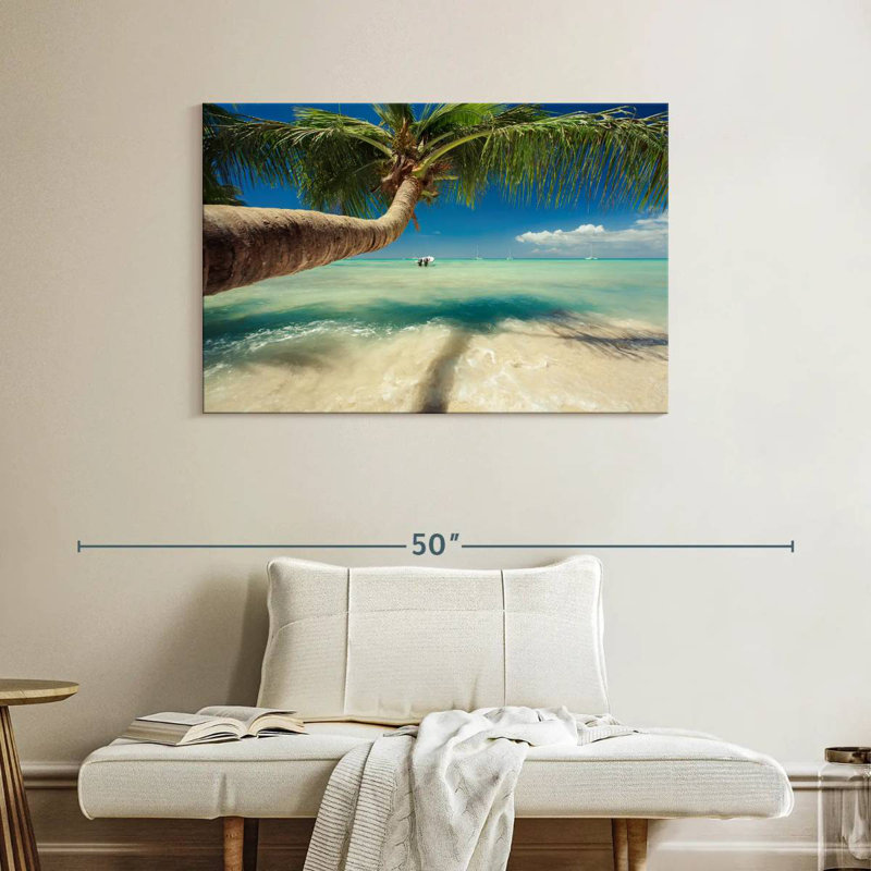 Gillard Caribbean Beach Palm Tree, 26" H x 39" W