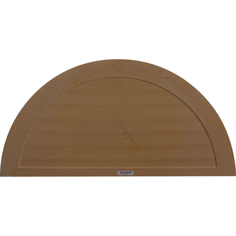 Half Round Gable Vent Louver, Non-Functional