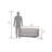 Terrin 51.5" Wide Rectangle Standard Ottoman-183161567
