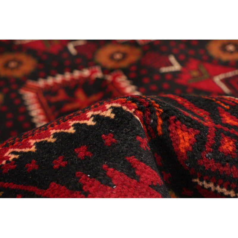 One-of-a-Kind 3'5" X 5'10" 1980s Wool Area Rug in
