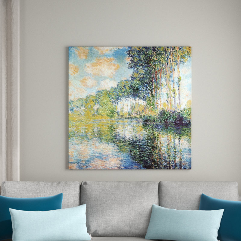 Claude Monet - Wrapped Canvas Painting, 70cm H x 70cm W x 1.8cm D