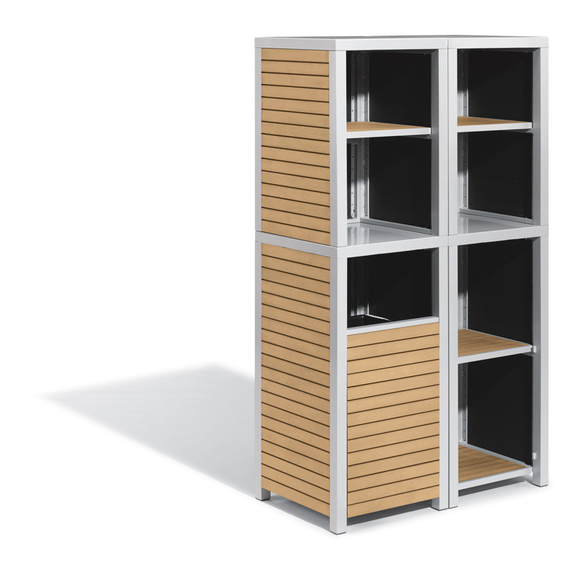 Travira Modular Valet Hutch, Tekwood Natural