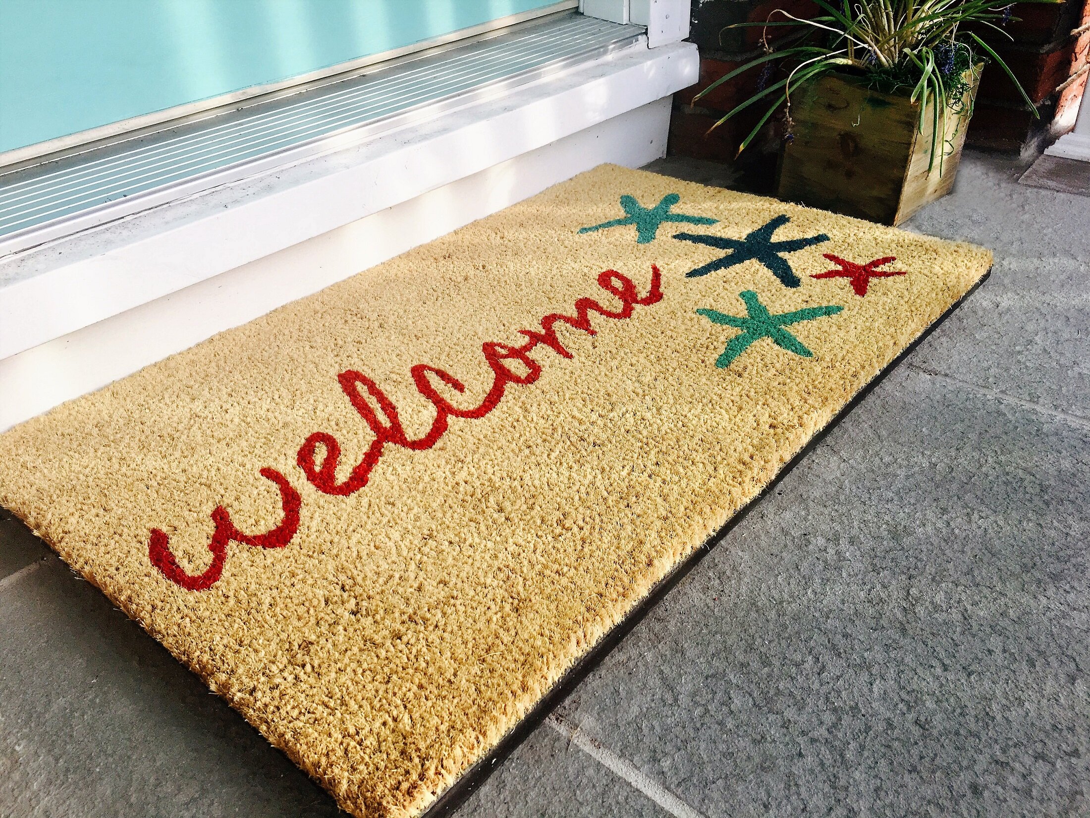 Dovecove Non-Slip Outdoor Doormat | Wayfair