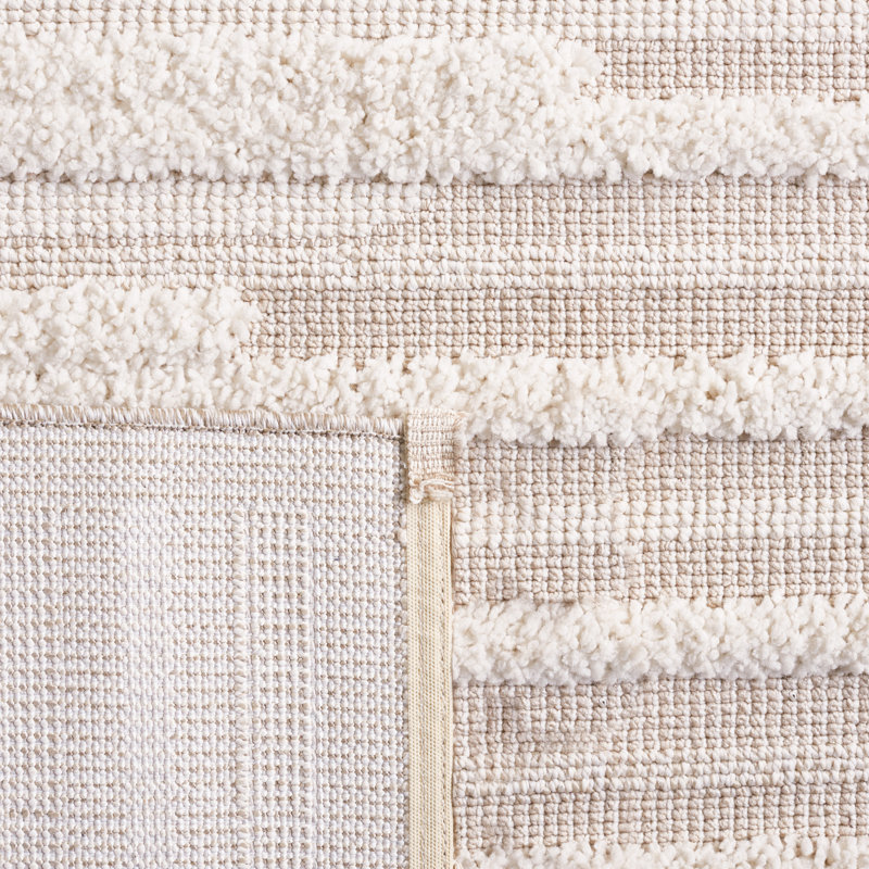 Tapis beige / ivoire Trends 102, Carré 6 pi 7 po