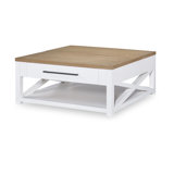Table basse à 4 pieds avec rangement Leyva