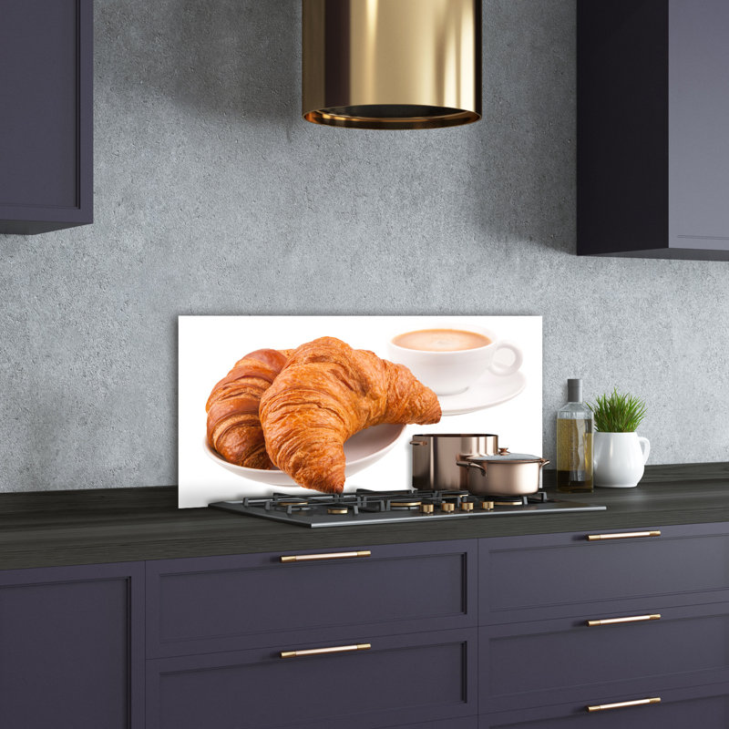 Loizos 50cm W x 100cm L Glass Peel and Stick Panel