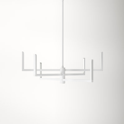 Lolita 6 - Light Metal Dimmable LED Chandelier