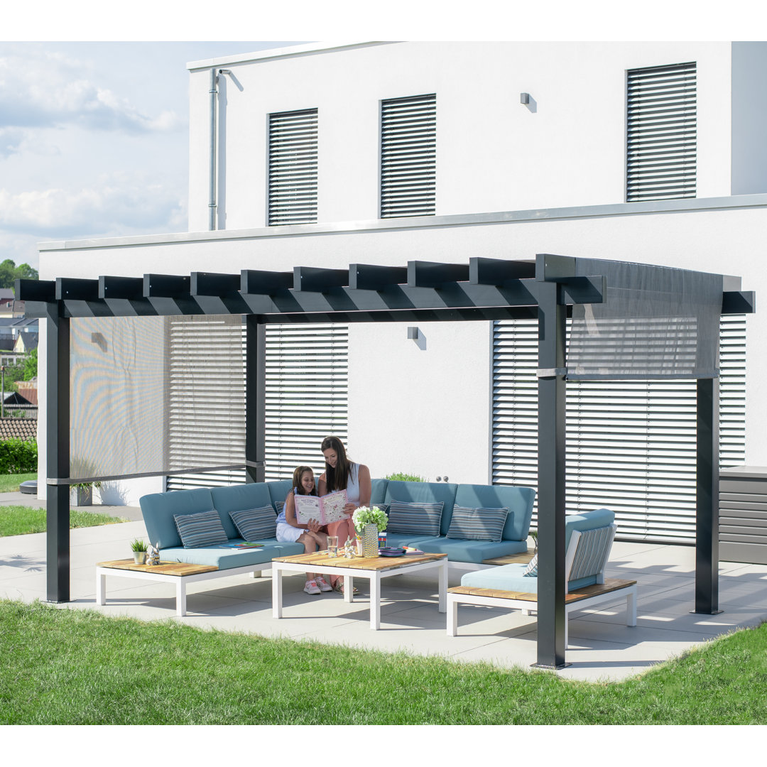Sojag 10' x 16.5' Yamba Backyard Pergola Rectangular Shaped Outdoor Weather-Resistant Aluminum Frame Gazebo Sojag 