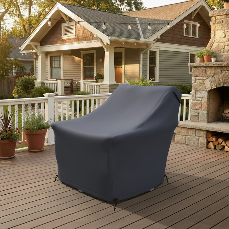Lakeside Vineyard Deep Seating Swivel Chair Patio Cover