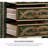 Light Luxury Green Vintage Wooden Accent Chest