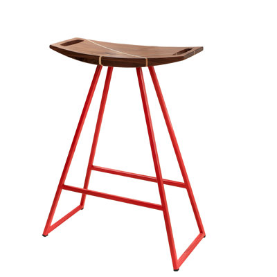 Robert Counter Stool with Metal Frame