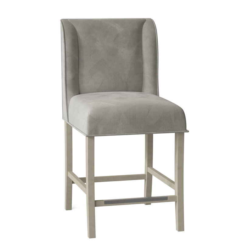 Tabouret de bar et de comptoir Dora, Amande chamois, 9404 Ivoire, Tabouret de bar (siège d’une hauteur de 30,5 po)