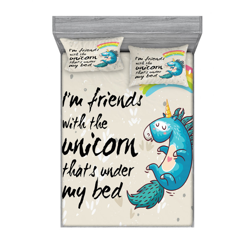 Microfiber Sheet Set, Full Sheet Set with Fitted Sheet