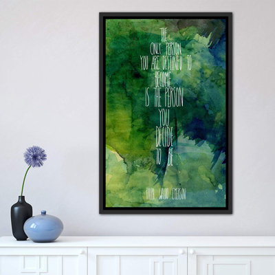 «You Decide», reproduction d'art textuel