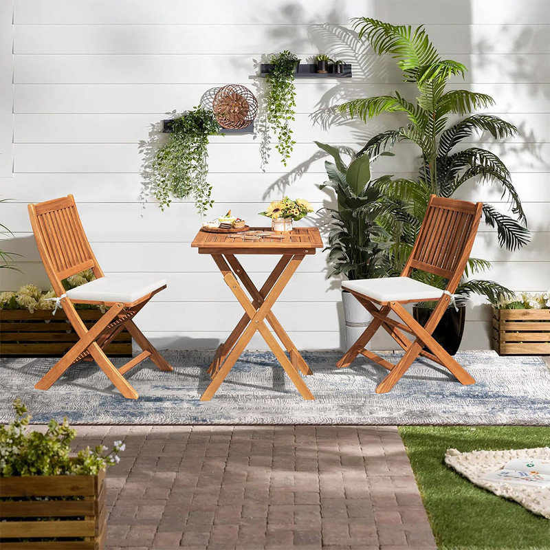 Patio Table And Chairs Set Outdoor Bistro Set With Chairs And