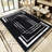 Modern Rectangular Frame Area Rug, Soft And Lightweight, Suitable For All Seasons, Easy To Maintain And Easy To Clean, Machine Washable Carpet Floor Mat, Suitable For Living Room, Bedroom, Dining Room, Office, Balcony, Room Decor, Home Decor, Outdoor Dec-2115018541