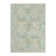 Machine Washable Vintage Floral Area Rug With Non-Slip Backing
