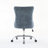 Chenille Upholstered Tufted Button Home Office Chair with Chrome Metal Base,Adjustable Desk Chair Swivel Office Chair-507711136