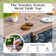 Ensemble repas extensible pour 8 personnes Rectangle
