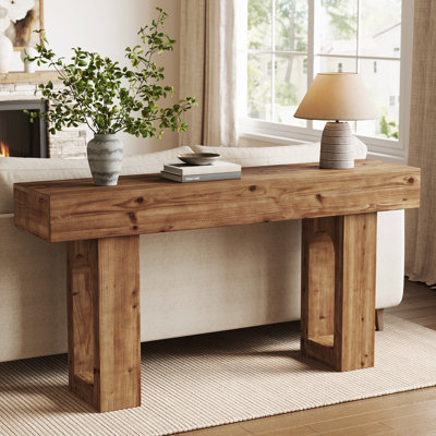 160cm Solid Wood Console Table