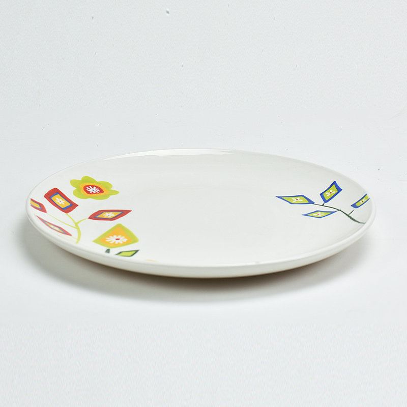 Assiette à dîner multicolore 10,5 po Burgeo
