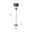 Waynesfield 157.5cm Polished Traditional Floor Lamp-1449920703-1449920702