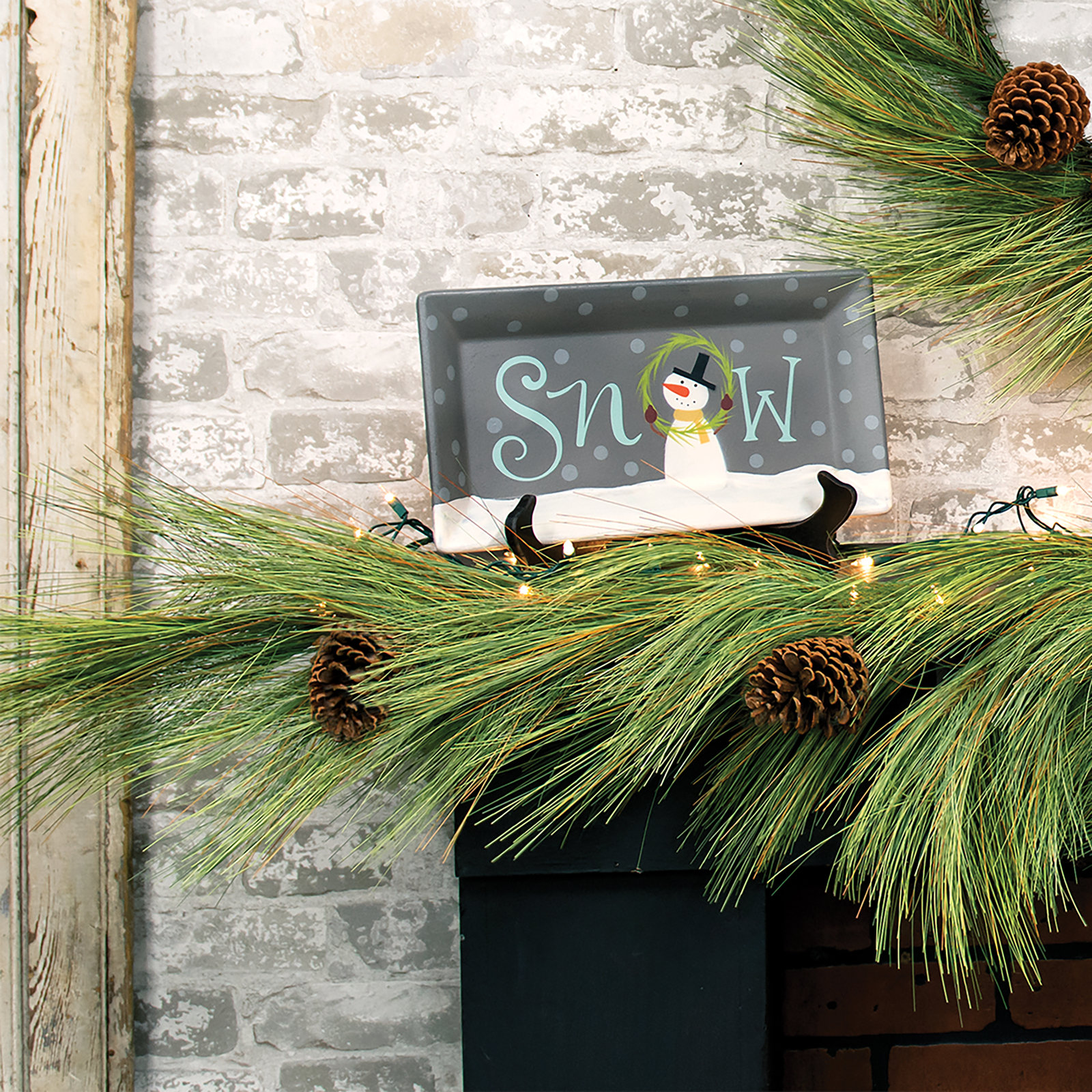 60'' in. Faux Pine Garland