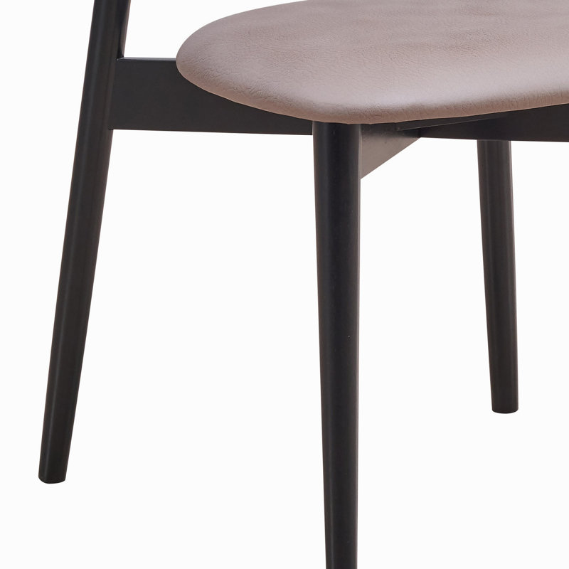 Chaise d'appoint rembourrée (ensemble de 2)