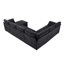 Canapé modulaire convertible avec méridienne réversible et prises de courant-1774084475