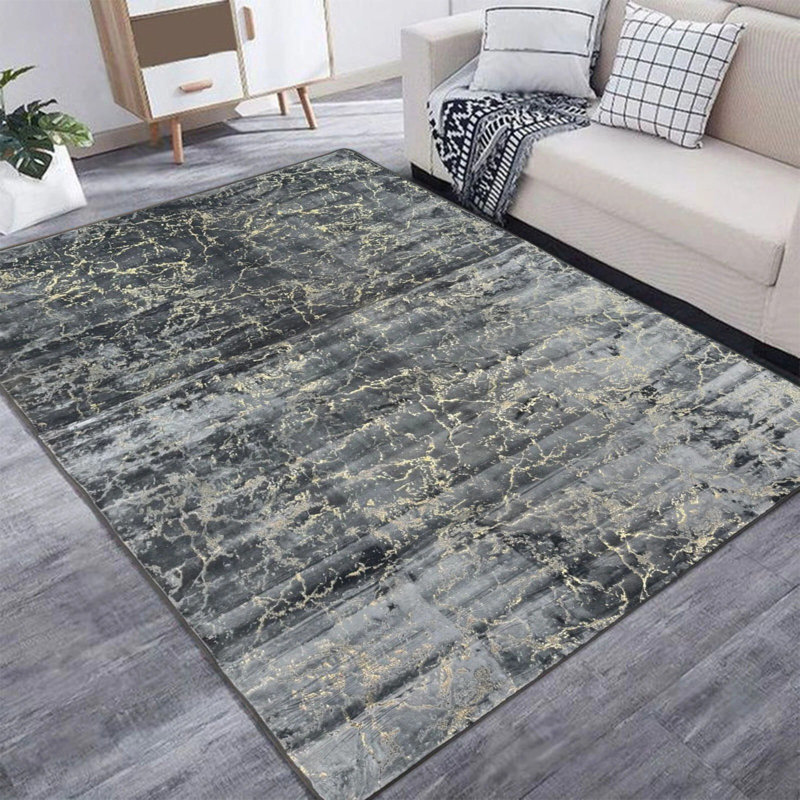 Marble Indoor / Outdoor Area Rug, Rectangle 160 x 220 cm