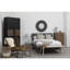 Mallen 2 Door Solid Wood Wardrobe