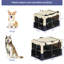 Cage pour chien 3 portes pliable