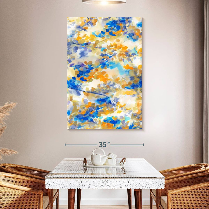 Avery Canopy Blue, 51" H x 34" W
