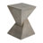Versatile Modern Side Table Magnesium Oxide Indoor Outdoor Compact Spaces