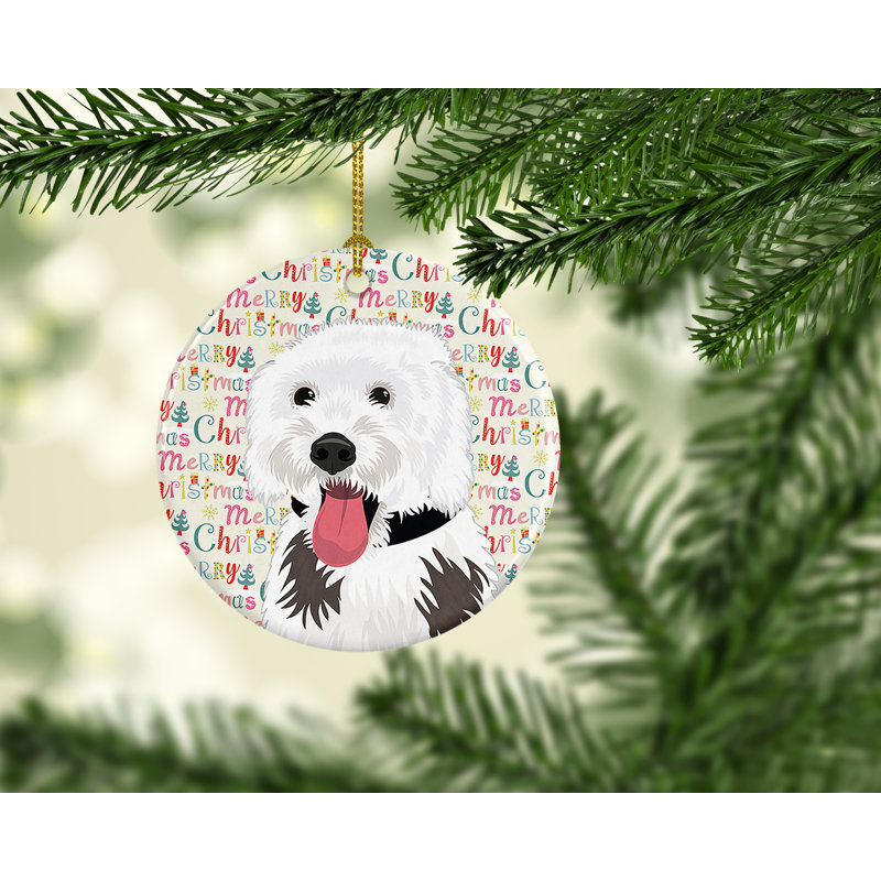 2.8'' Ceramic Animals Hanging Figurine Ornament