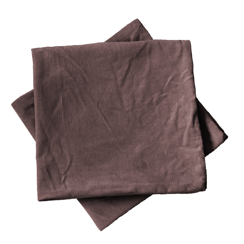 Housse de coussin carré, 20 po X 20 po, Tambour de pluie