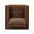 Calabrese 32'' Wide Tufted Swivel Club Chair-156826191-156826190